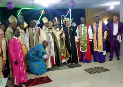 Group photographs of Bishops present during the Consecration and Enthronement of Bishop Elect  Fred ARUTERE as  Bishop.