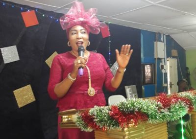 Rev Mrs Vivian Arutere Ministering